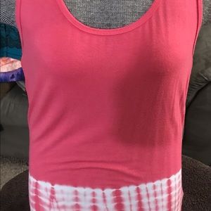 Cute tie dye tank top